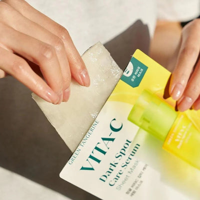 Goodal Green Tangerine Vita-C Dark Spot Care Serum Sheet Mask