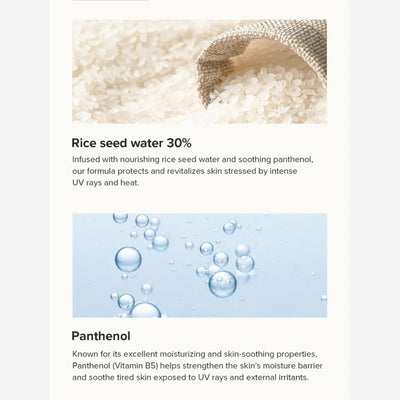 BEAUTY OF JOSEON - Relief Sun Aqua-fresh Rice + B5 SPF50+ PA++++ - 50ml