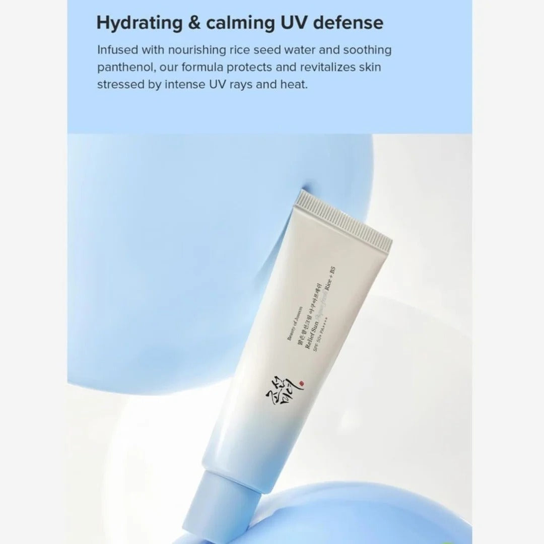 BEAUTY OF JOSEON - Relief Sun Aqua-fresh Rice + B5 SPF50+ PA++++ - 50ml
