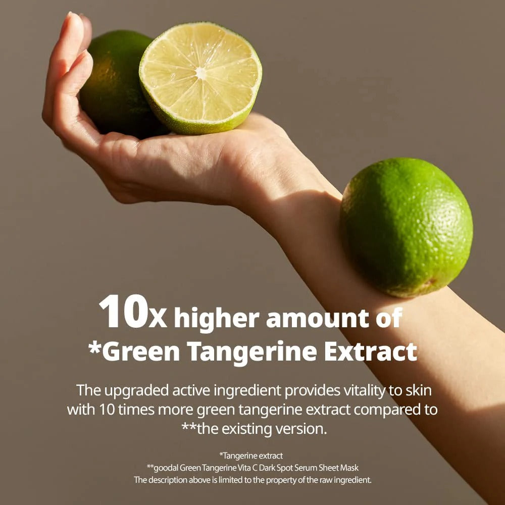 Goodal Green Tangerine Vita-C Dark Spot Care Serum Sheet Mask