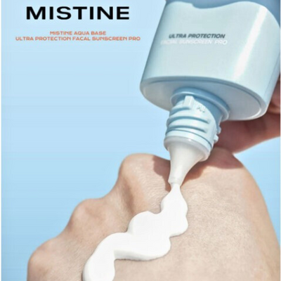 MISTINE Aqua Base Ultra Protection Matte & Light Facial Sunscreen Pro SPF50 PA ++++ - 40ml