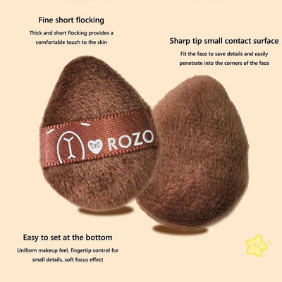ROZO Capybara Finger Sized Powder Puff