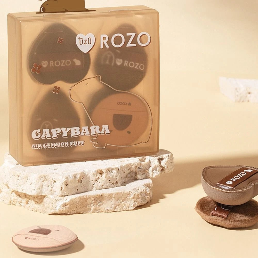 ROZO Capybara Finger Sized Powder Puff
