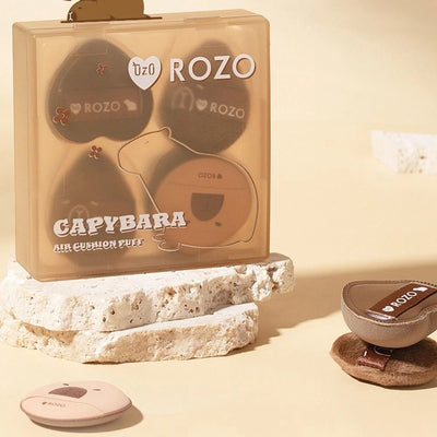 ROZO Capybara Finger Sized Powder Puff