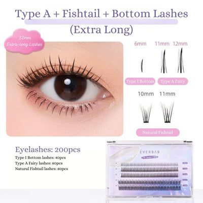 EVERBAB False Eyelashes