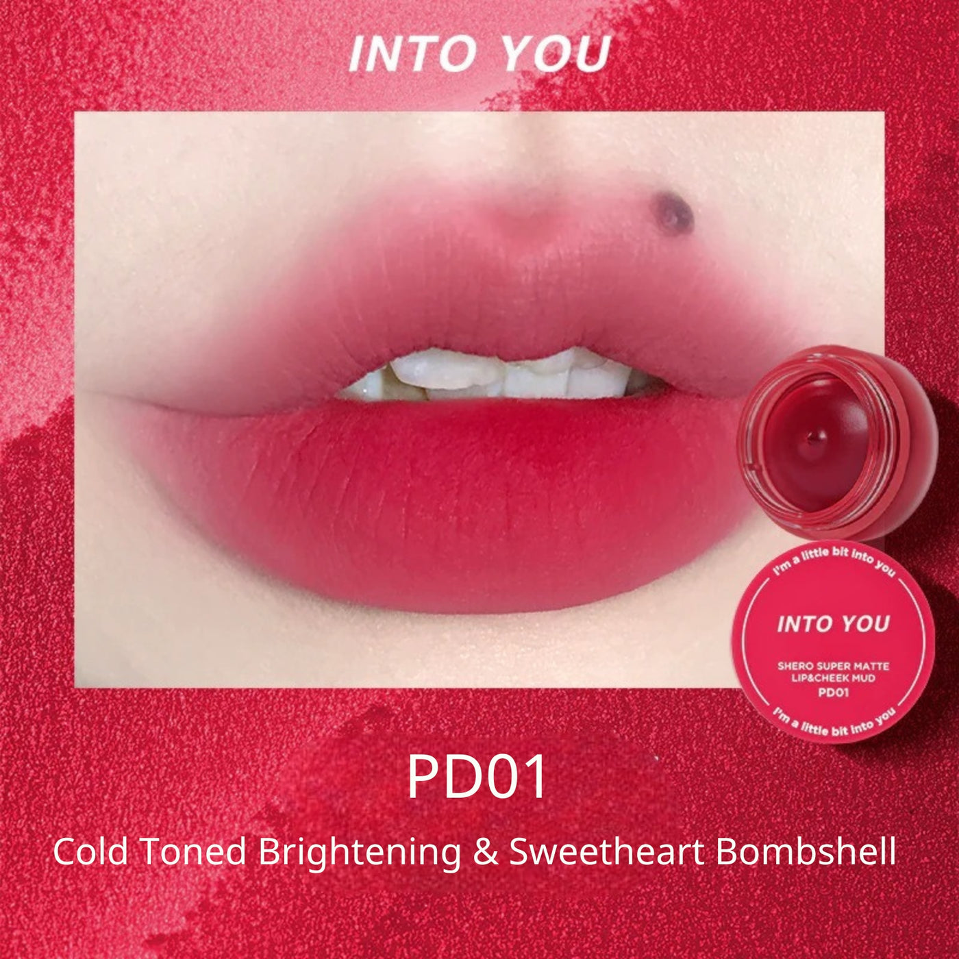 INTO YOU Canned Lip & Cheek Mud