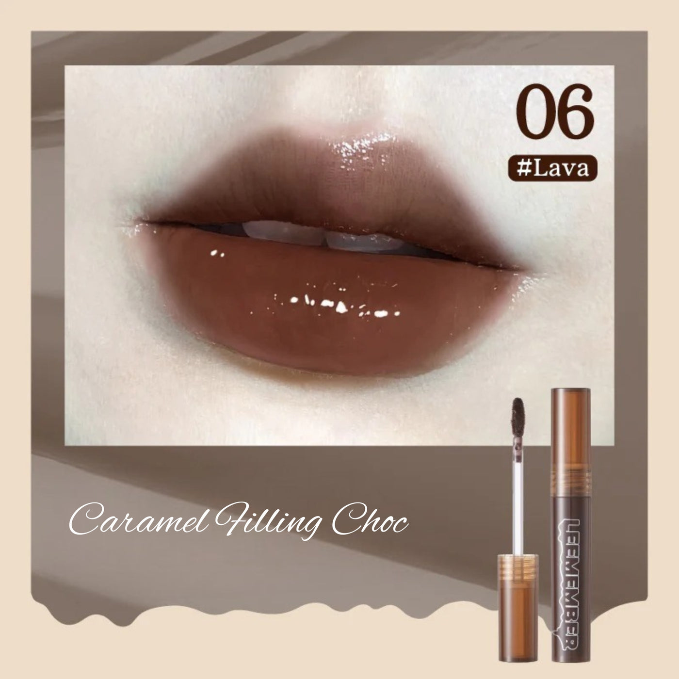 LEEMEMBER Lava Chocolate Lip Gloss