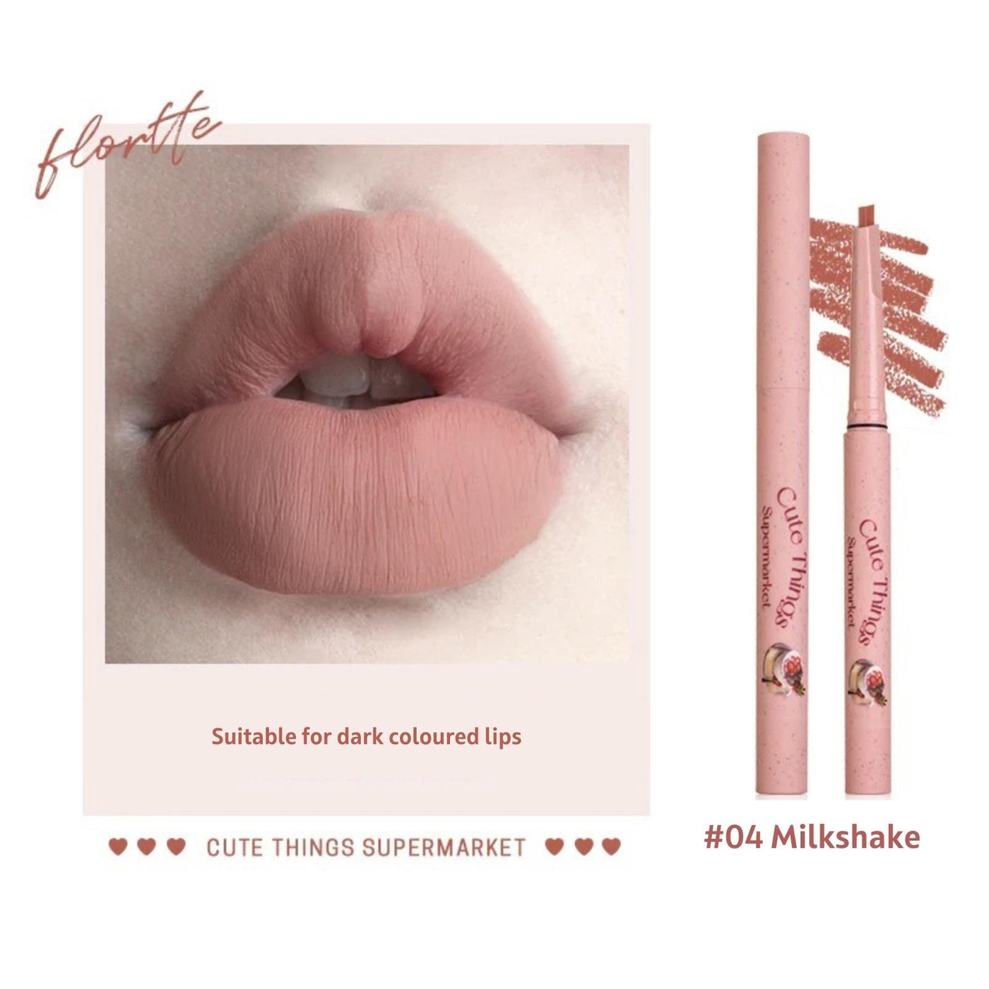 FLORTTE I am Super Beauty Cute Things Lip Liner