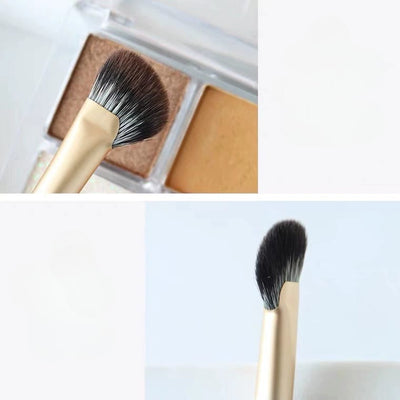 AESTHA Scythe-Shaped Brush & Soft Pointed Eyeshadow Brush