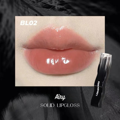 LEEMEMBER Black Feather Series Solid Lip Gloss