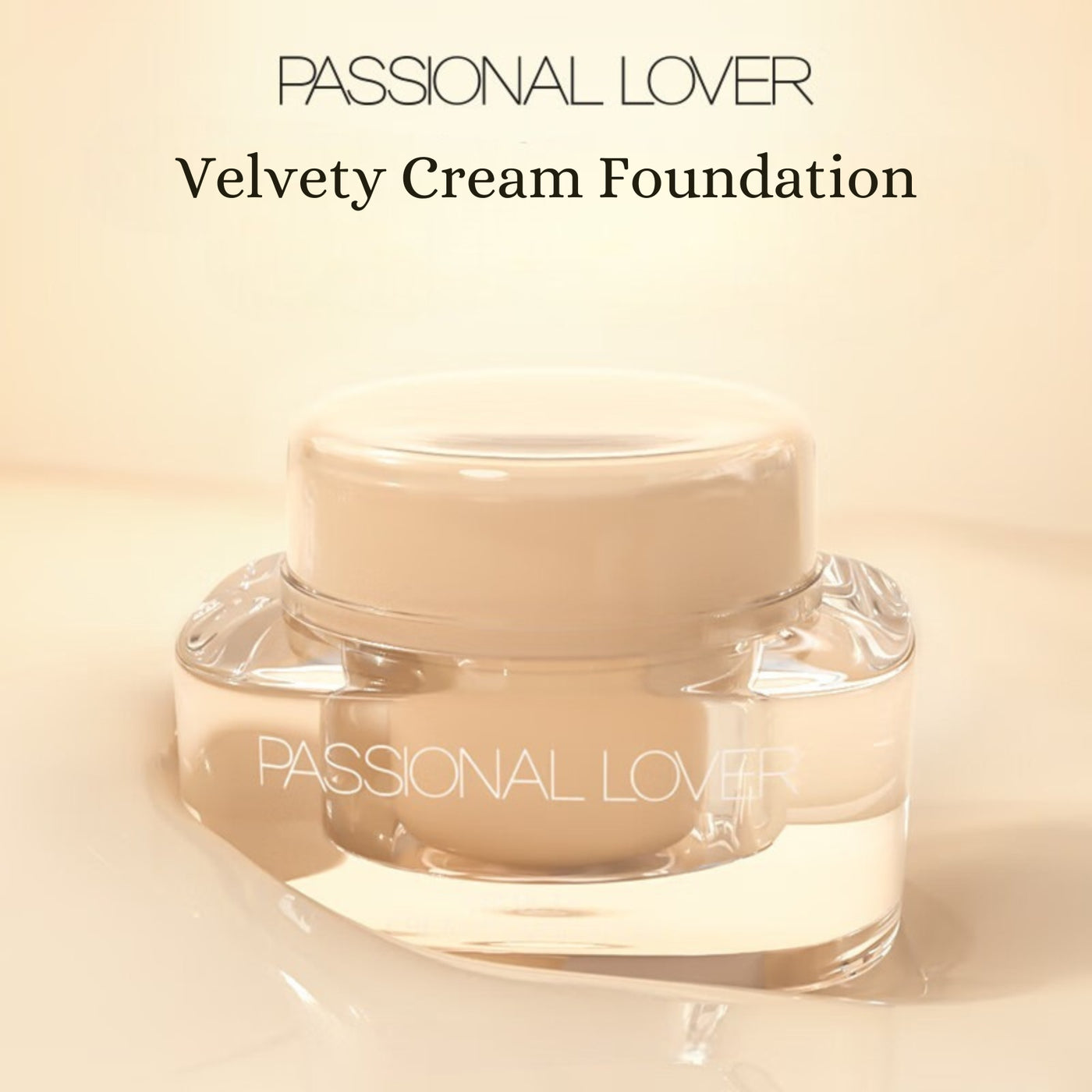 PASSIONAL LOVER Velvety Cream Foundation for Mature & Dry Skin