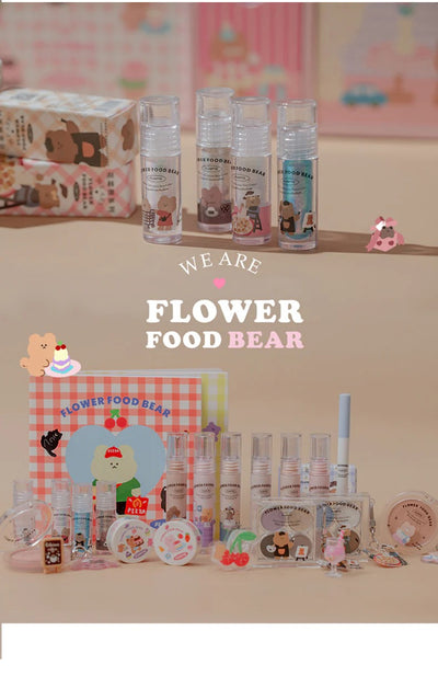 FLORTTE Flower Food Bear Liquid Glitter Eyeshadow