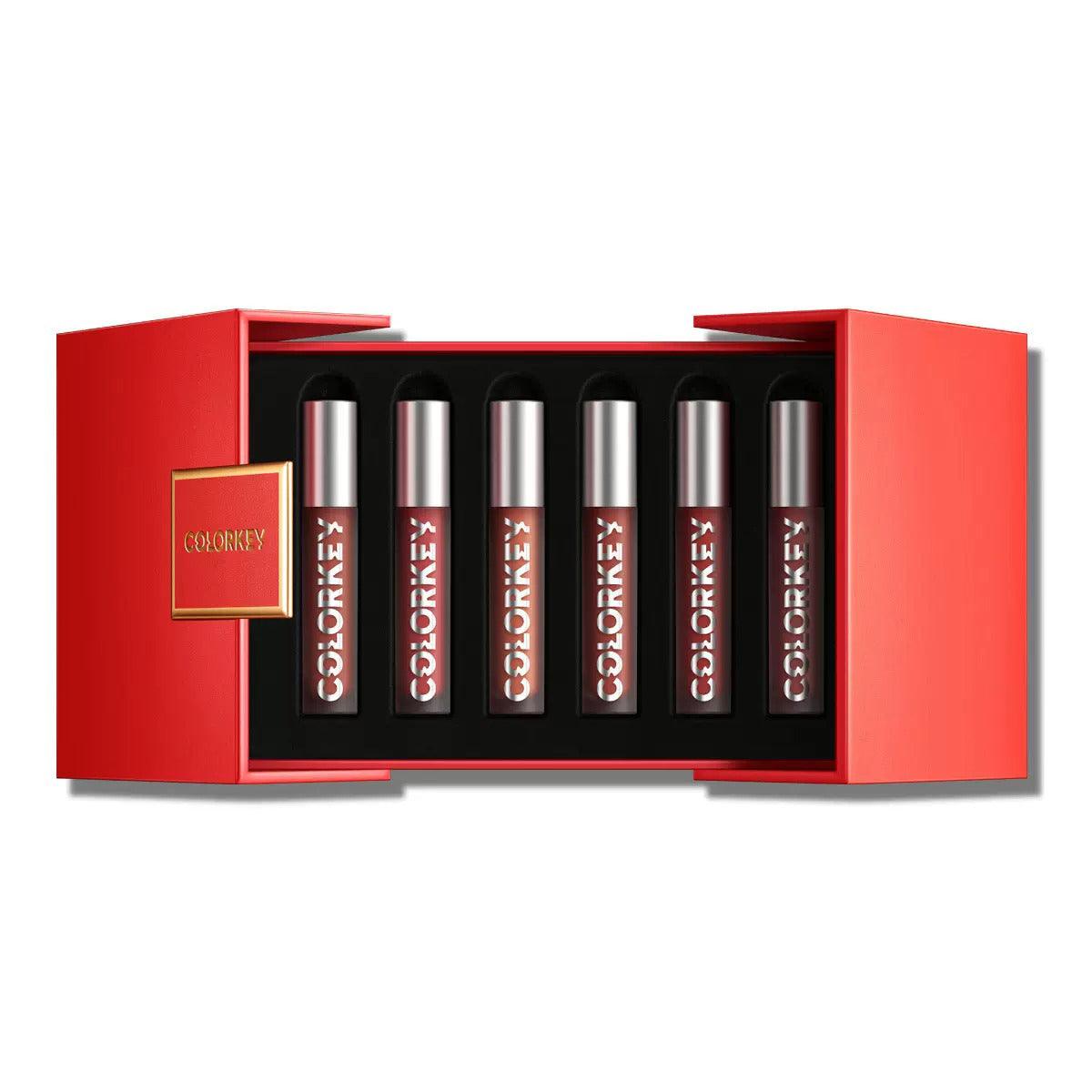 COLORKEY Prime 6-Color Airy Lip Lacquer Mini Set – Aestha Cosmetics