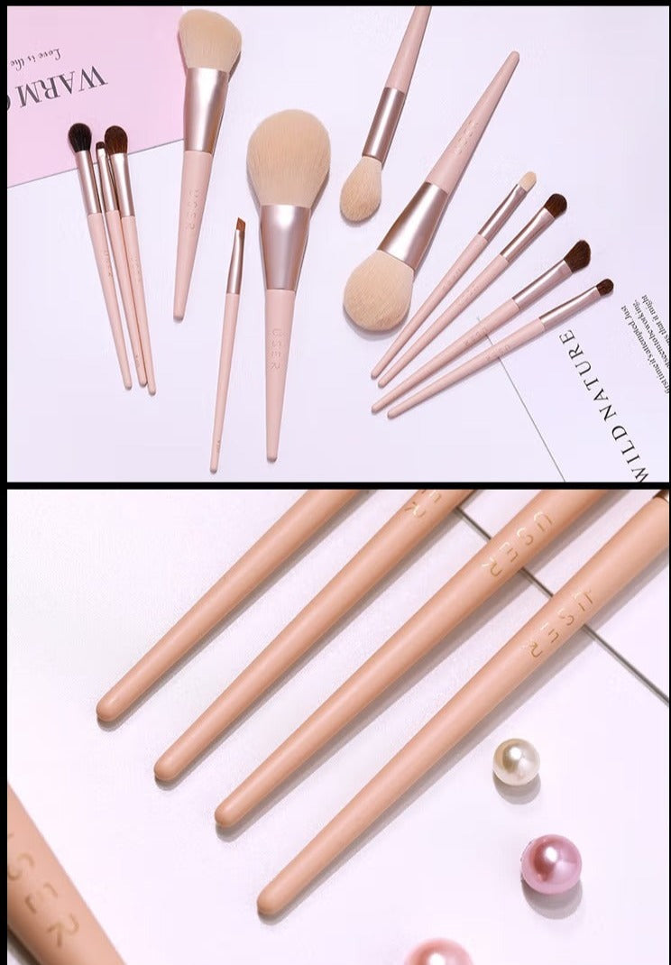 USER Morandi Series Cosmetic Brush Set