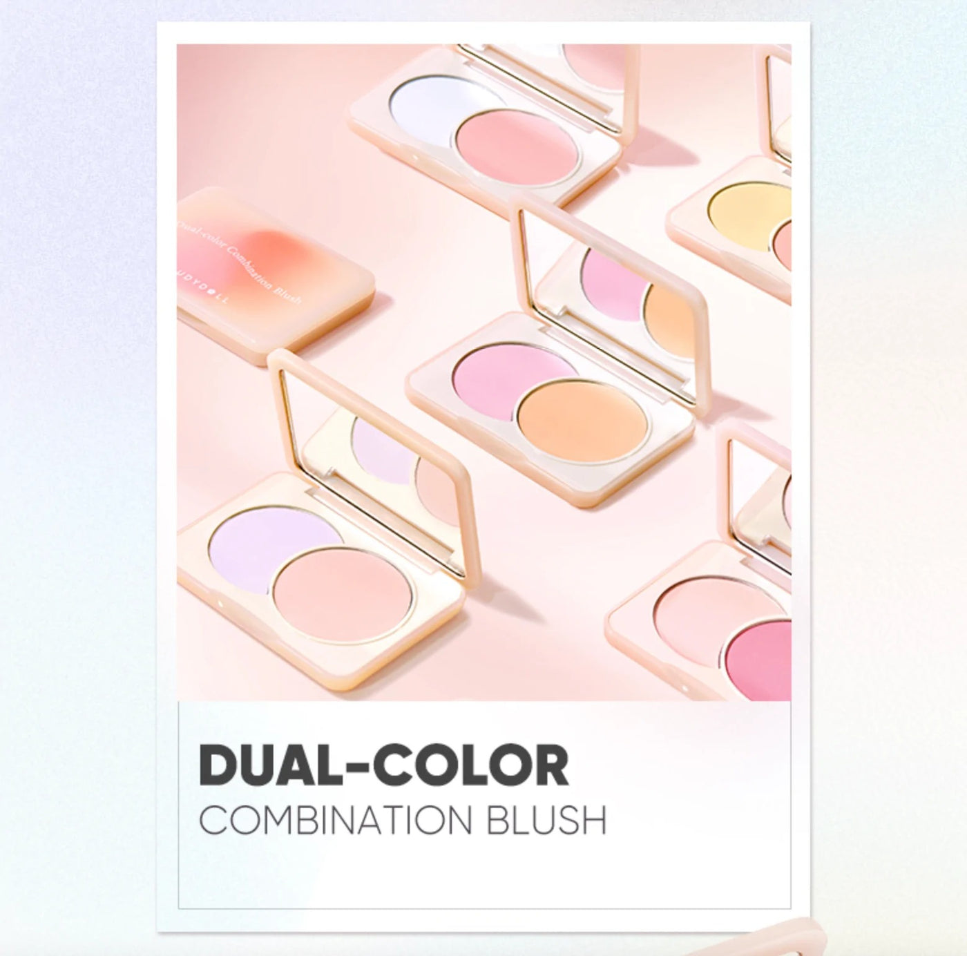 JUDYDOLL Dual Color Combination Blush