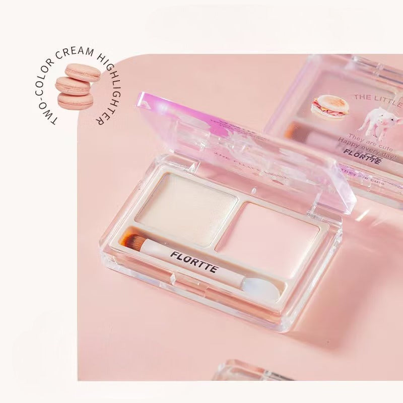 FLORTTE They Are Cute Dual-Colour Cream Highlight Concealer