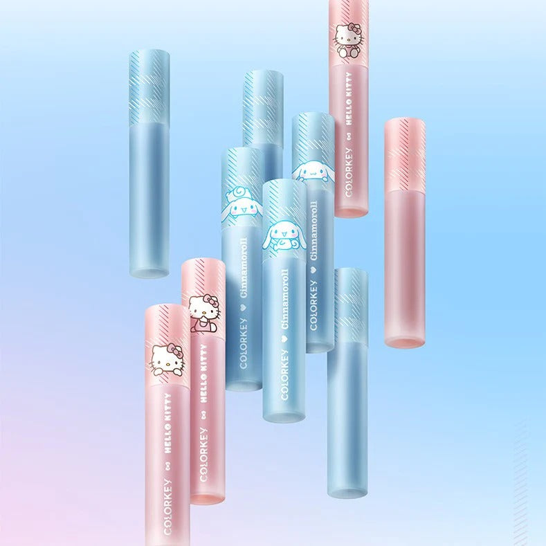 COLORKEY X HELLO KITTY X CINNAMOROLL Liquid Lipstick Set