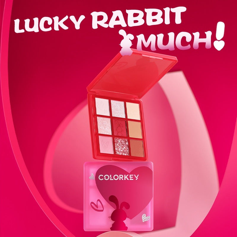 COLORKEY Lucky Rabbit Limited Edition Nine Shade Eyeshadow Palette ...