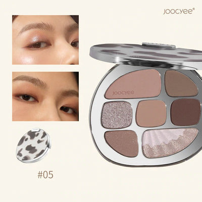 JOOCYEE Multi-Colour Tortoise Shell Eyeshadow Palette (Amber)