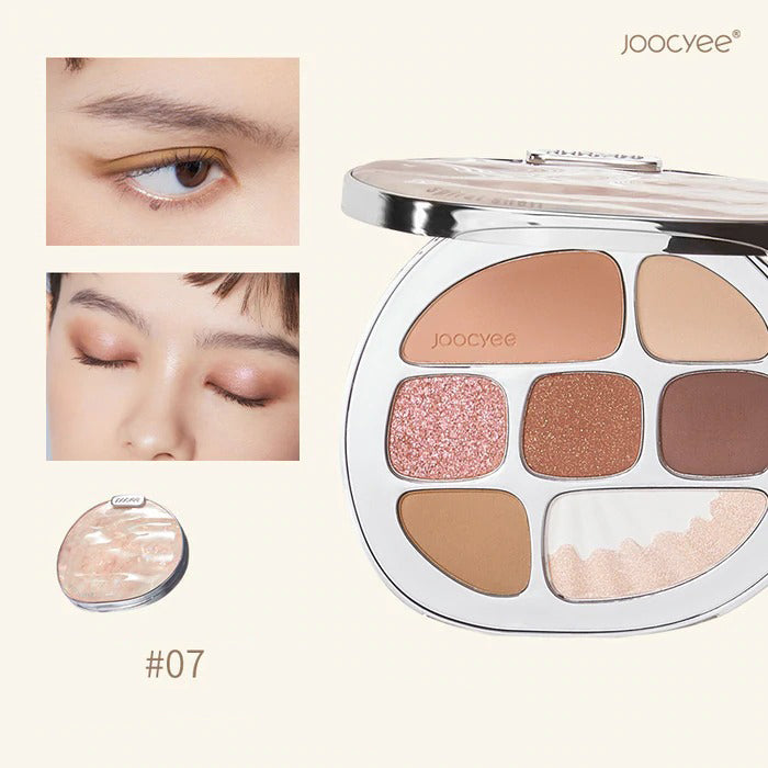 JOOCYEE Multi-Colour Spiral Shell Eyeshadow Palette
