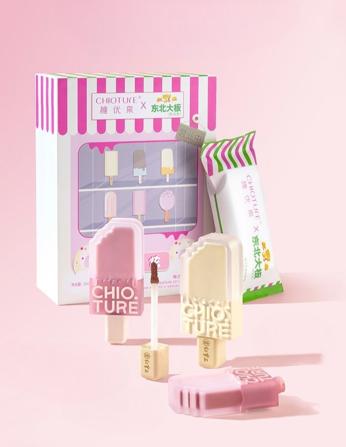 CHIOTURE Ice-Cream Lip Glaze Box – Aestha Cosmetics AU